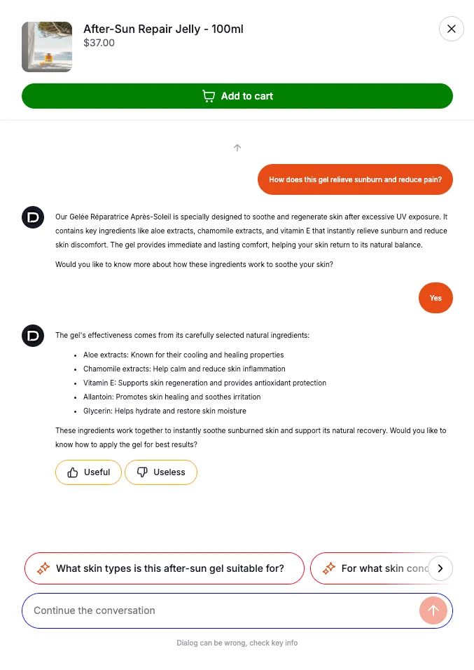 Result of custom CSS on Dialog
